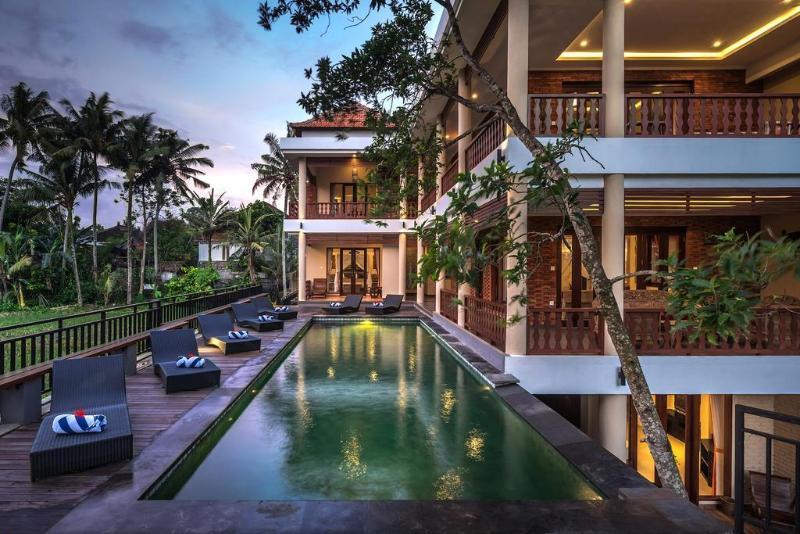Green Field Hotel And Bungalow Ubud Exterior foto